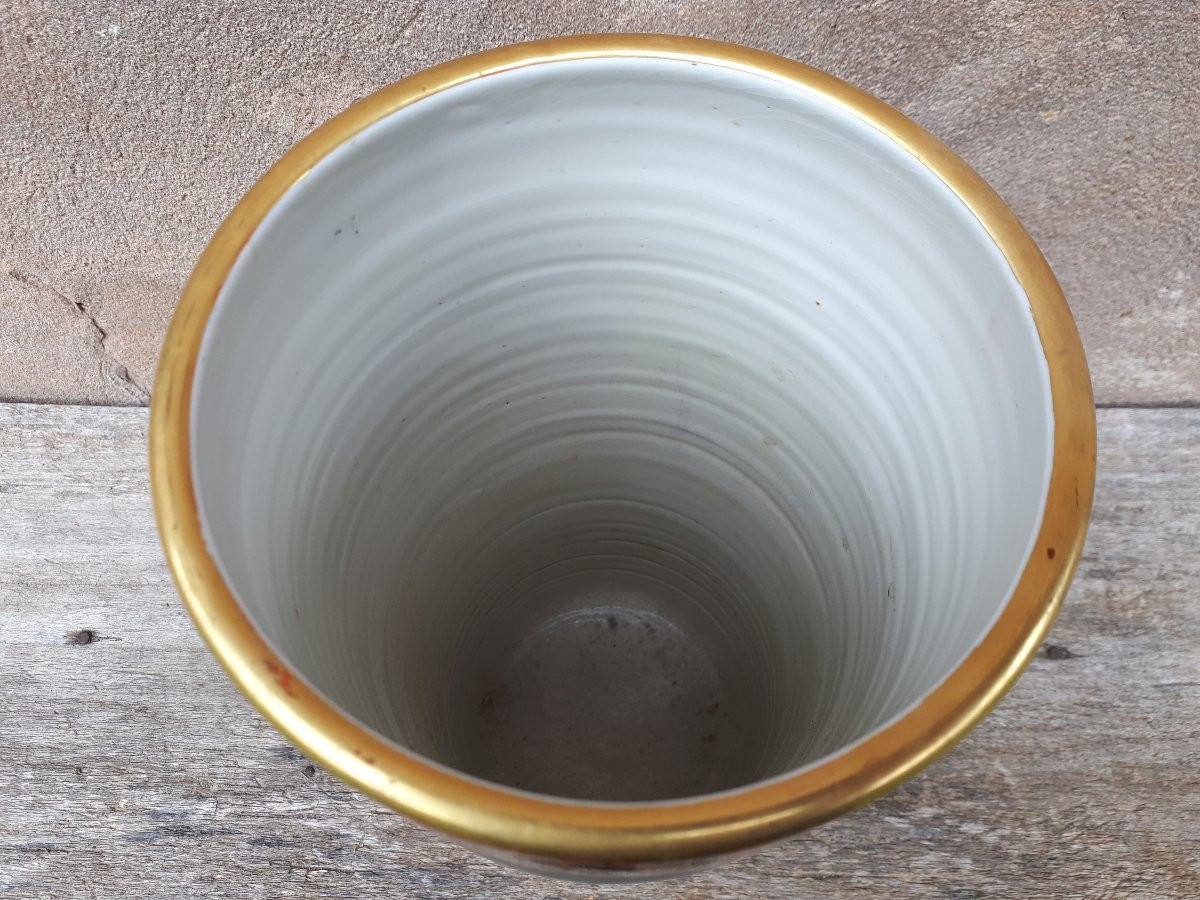 Vase En Porcelaine De Kutani, Japon ère Meiji-photo-5
