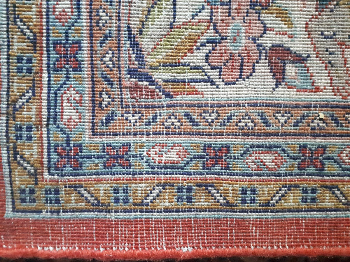 Handmade Persian Bakthiar Oriental Rug, Iran Circa 1980-photo-8