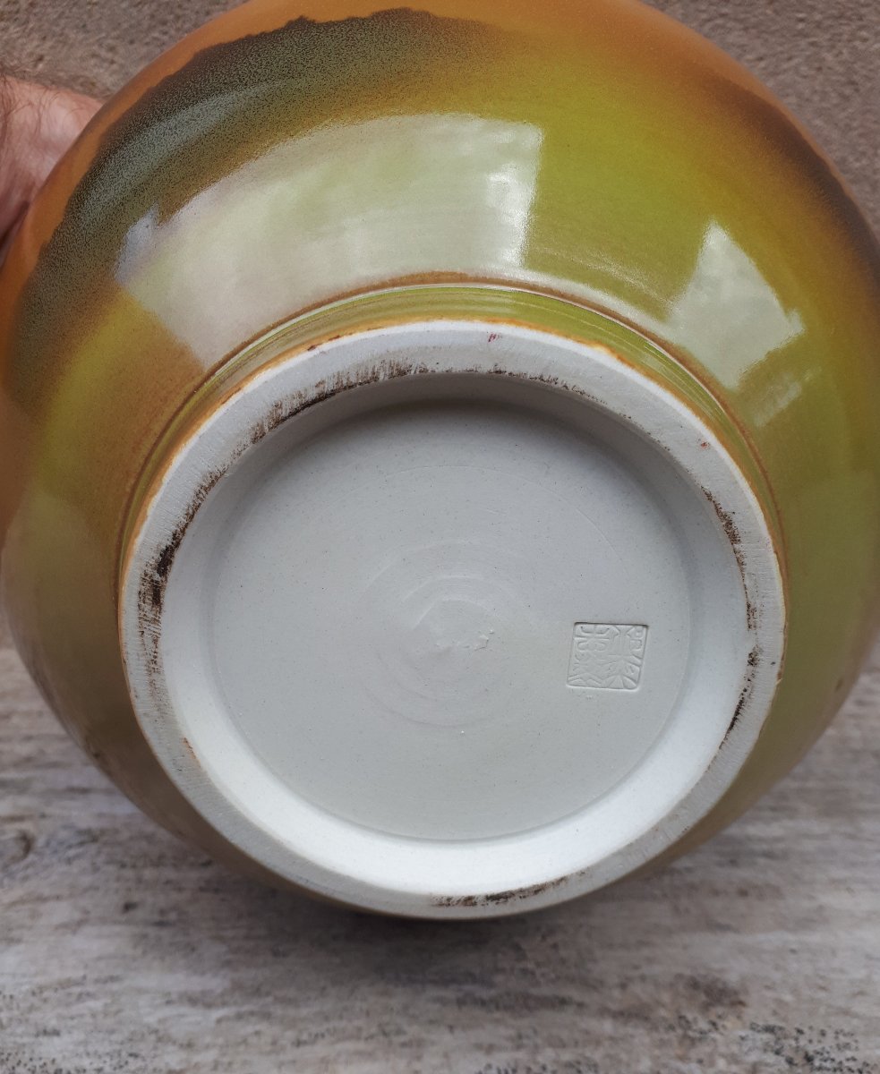 Japanese Porcelain Vase, Japan Heisei Era-photo-3