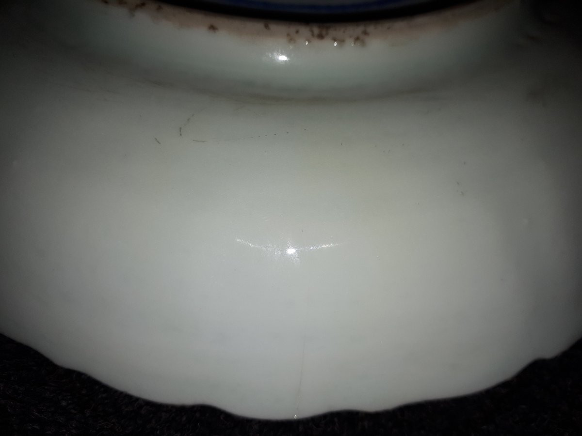 Chinese Blue And White Ko-sometsuke Plate, Ming Dynasty China-photo-3