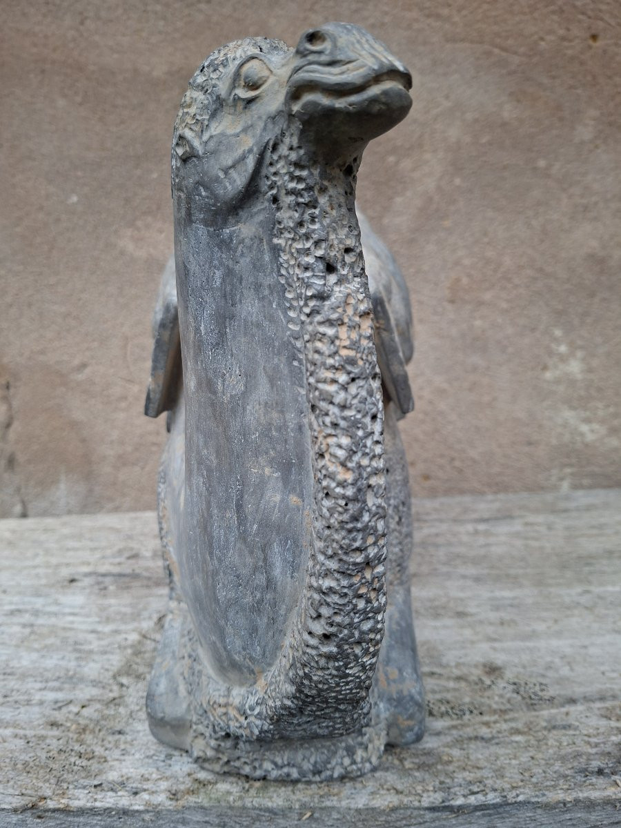Chinese Terracotta Sculpture Of A Camel, China, Northern Wei Dynasty-photo-3