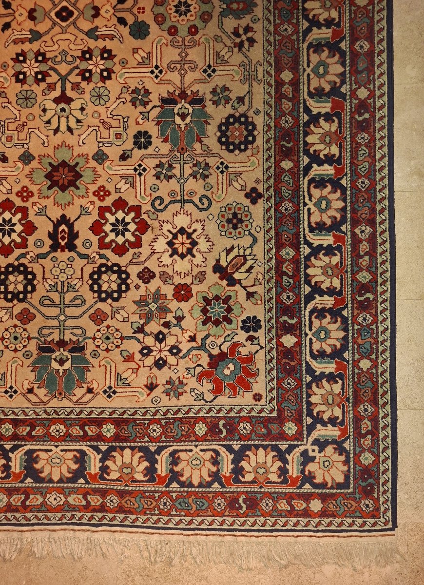 Handmade Persian Shirvan Oriental Rug, Caucasus, Circa 1970-photo-4