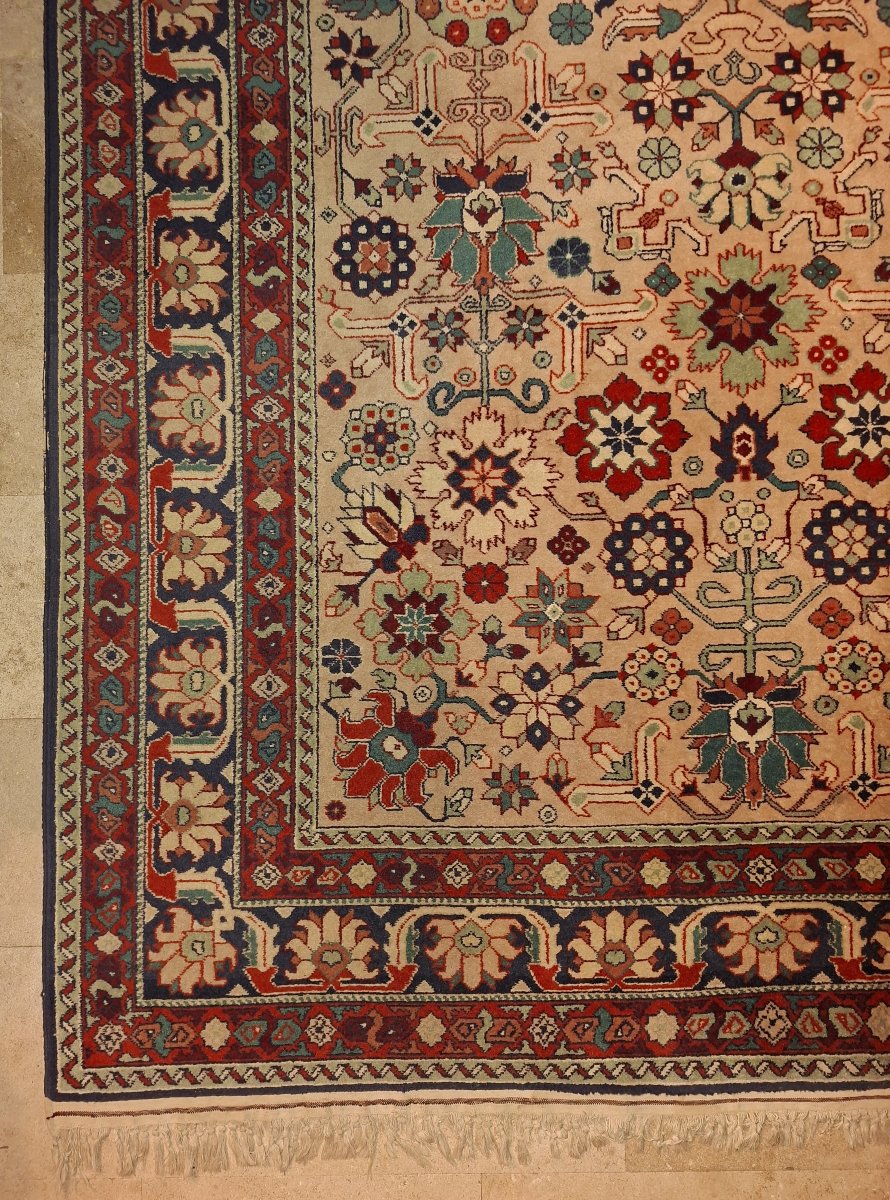 Handmade Persian Shirvan Oriental Rug, Caucasus, Circa 1970-photo-1