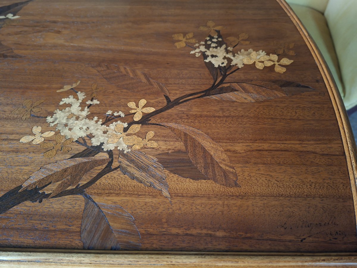 Majorelle Art Nouveau Tea Table-photo-4