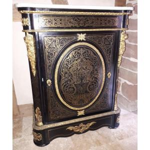 Meuble d'Appui Marqueterie Boulle, époque Napoléon III