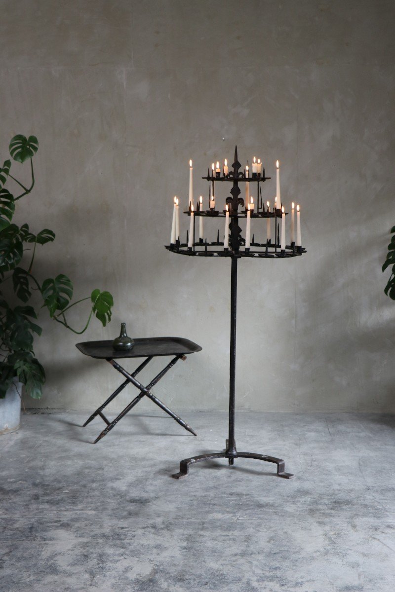Large Church Candelabra-photo-3