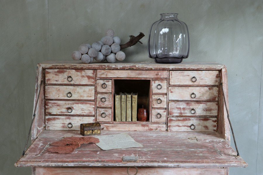Secretaire Gustavien Suedois-photo-4