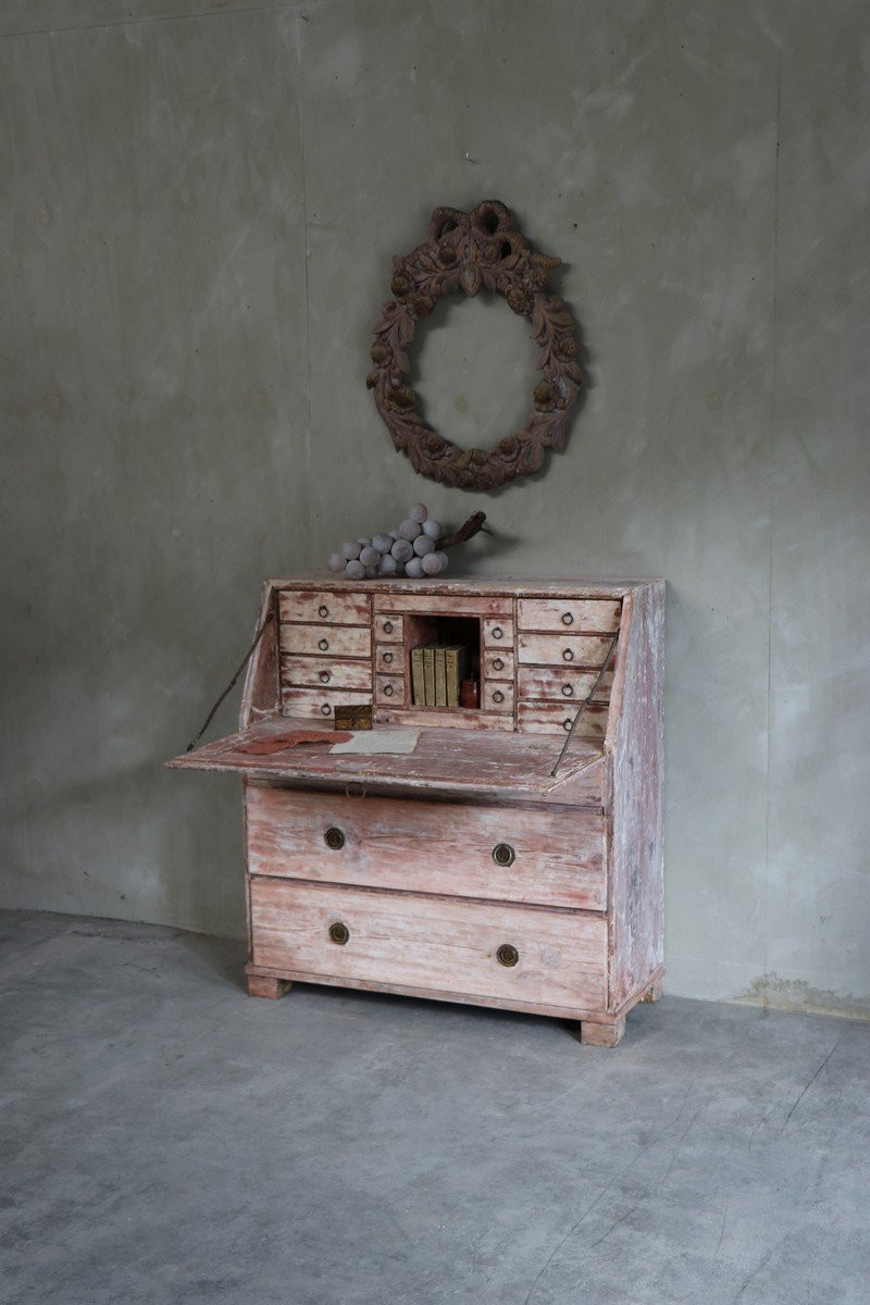 Secretaire Gustavien Suedois-photo-1