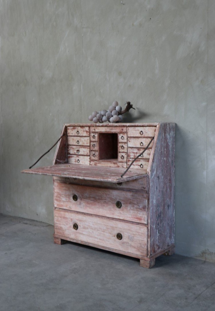 Secretaire Gustavien Suedois-photo-3