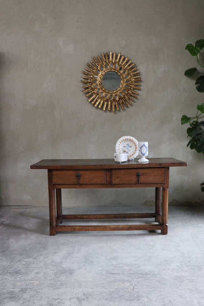 Spanish Walnut Console-photo-2