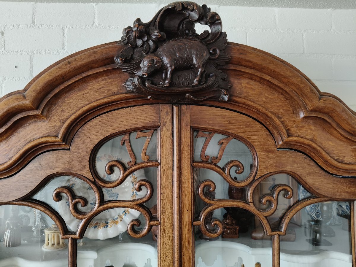 18th-century Dutch Display Cabinet-photo-3