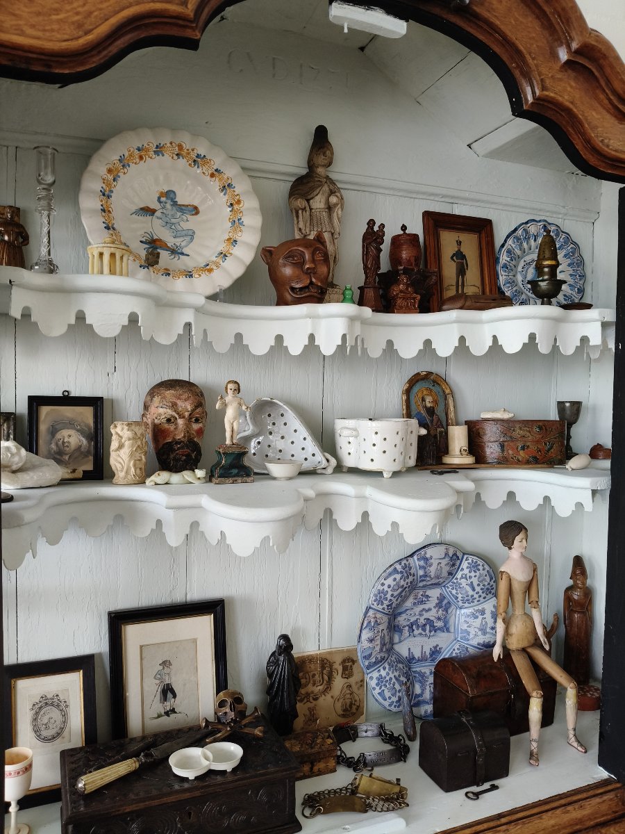 18th-century Dutch Display Cabinet-photo-4