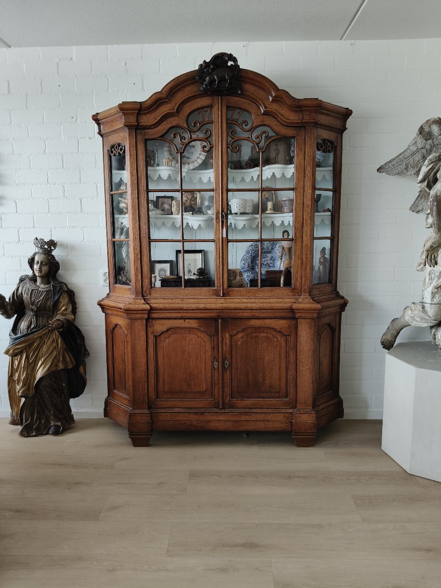18th-century Dutch Display Cabinet-photo-1