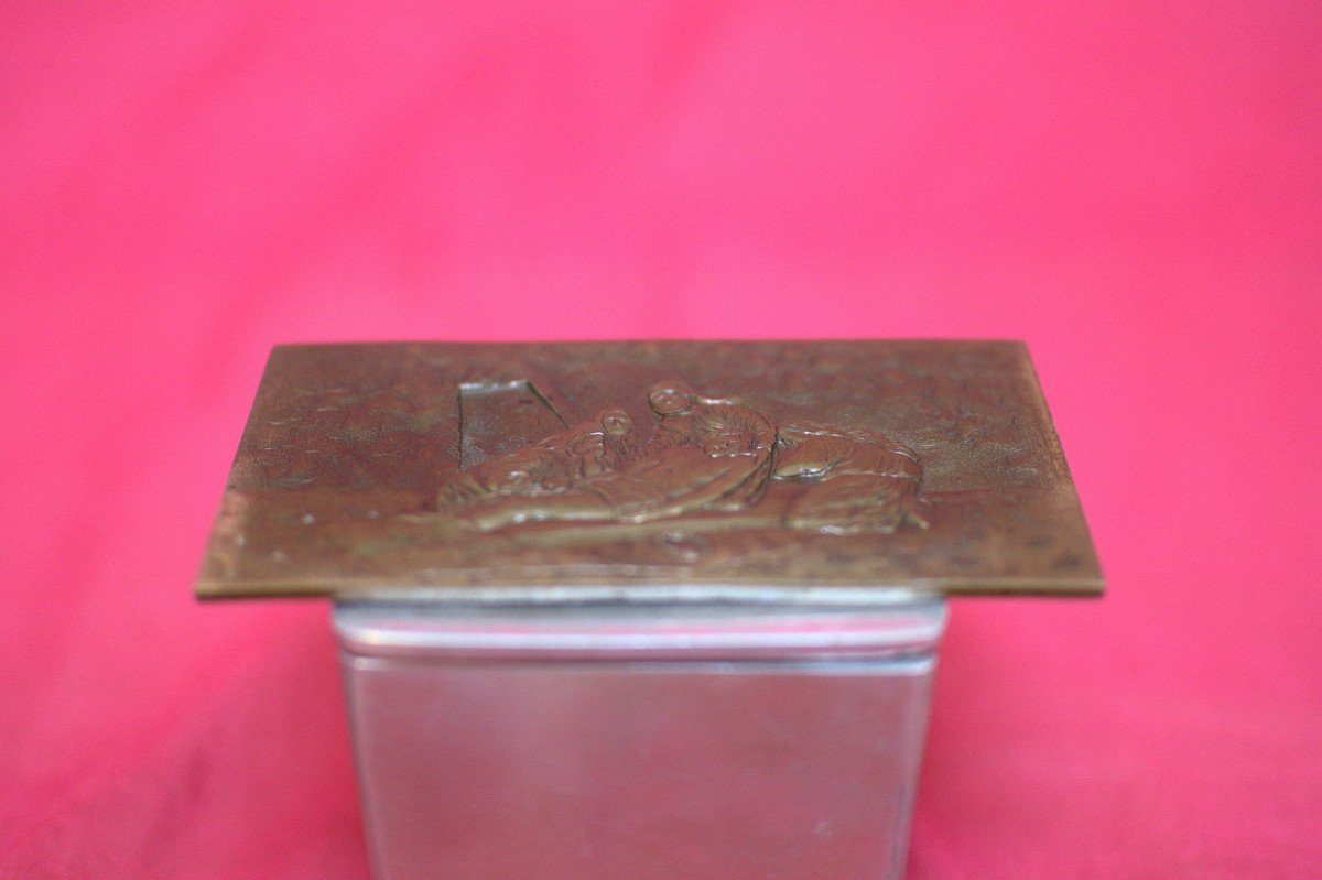 Plaquette En Bronze - La Mise Au Tombeau Du Christ - XXe 20e Siècle - Art Religieux 20-photo-4