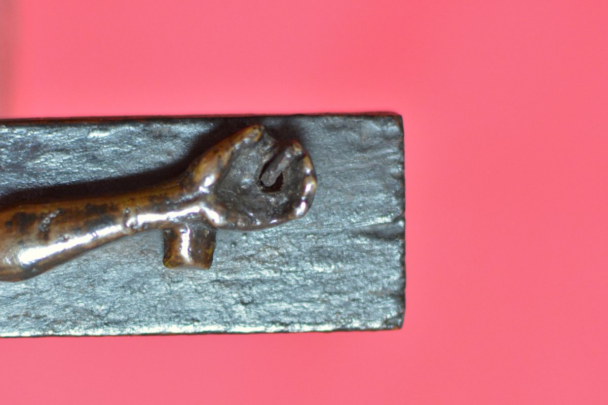 Bronze Christ - Corpus Christi - Crucifix - 16th Century - Haute Epoque Religion 16-photo-4