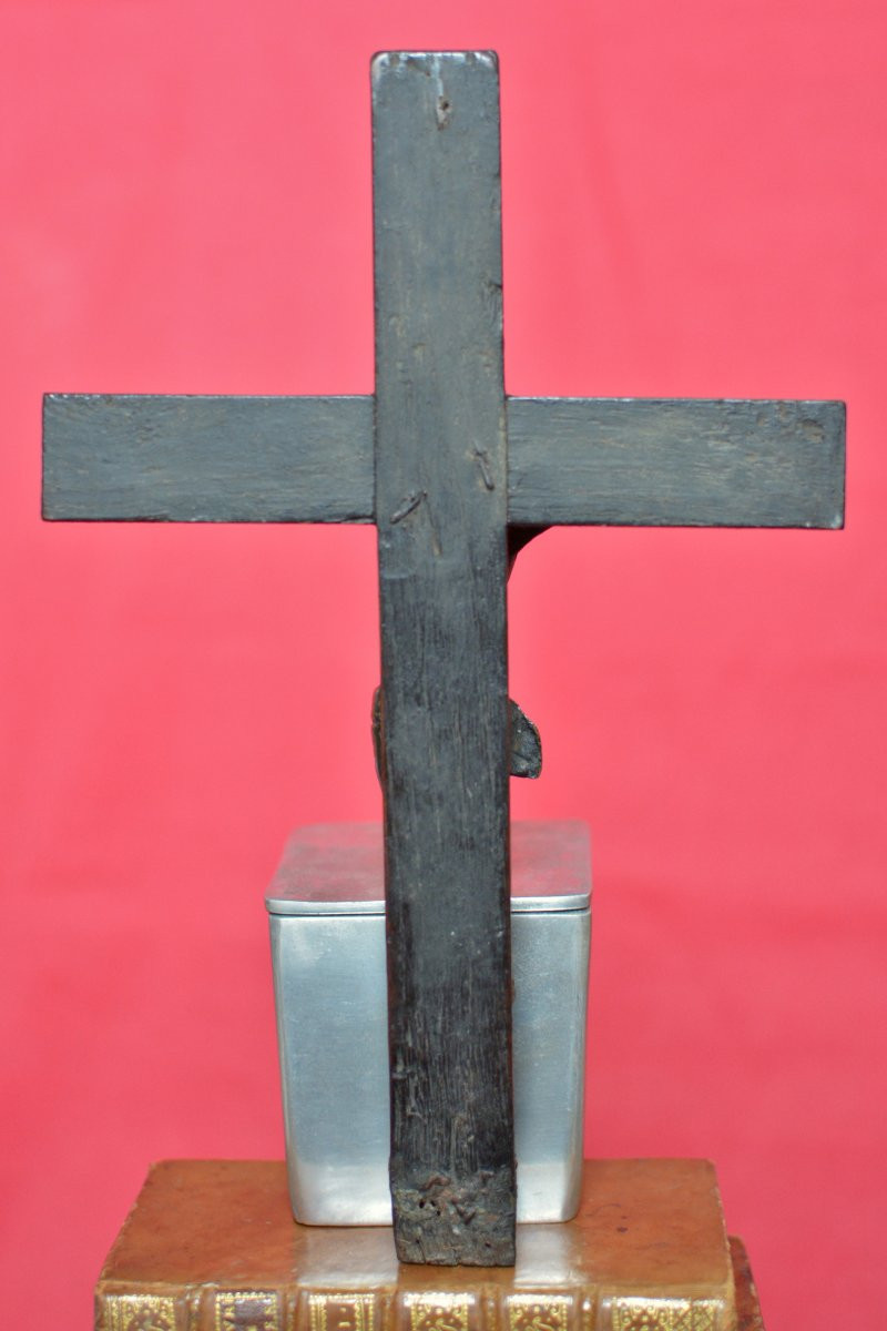 Bronze Christ - Corpus Christi - Crucifix - 16th Century - Haute Epoque Religion 16-photo-5