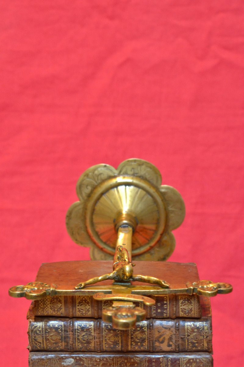 Bronze Crucifix - 17th Century - Haute Epoque - Christ Cross Religion Sculpture 17-photo-6