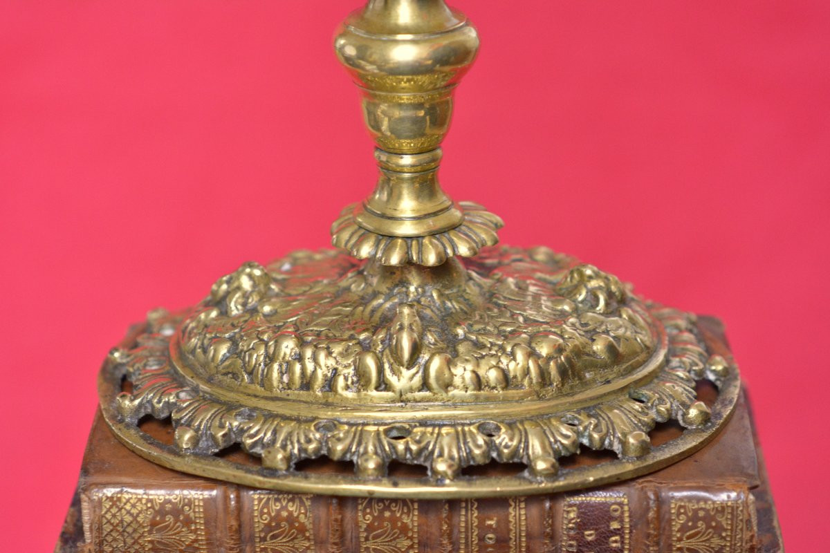 Crucifix By Master Ib - Bronze - 17th Century - Haute Epoque Christ Cross Religion 17-photo-2