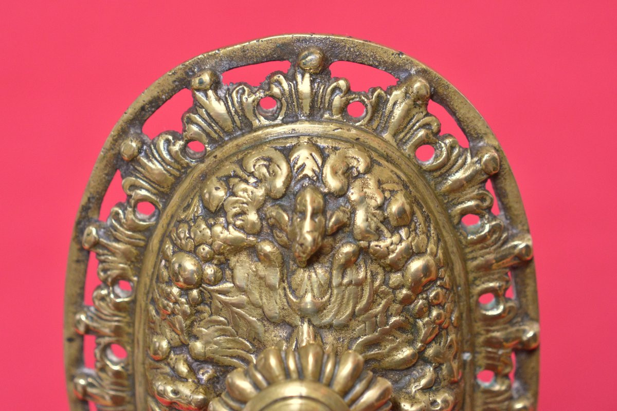 Crucifix By Master Ib - Bronze - 17th Century - Haute Epoque Christ Cross Religion 17-photo-5