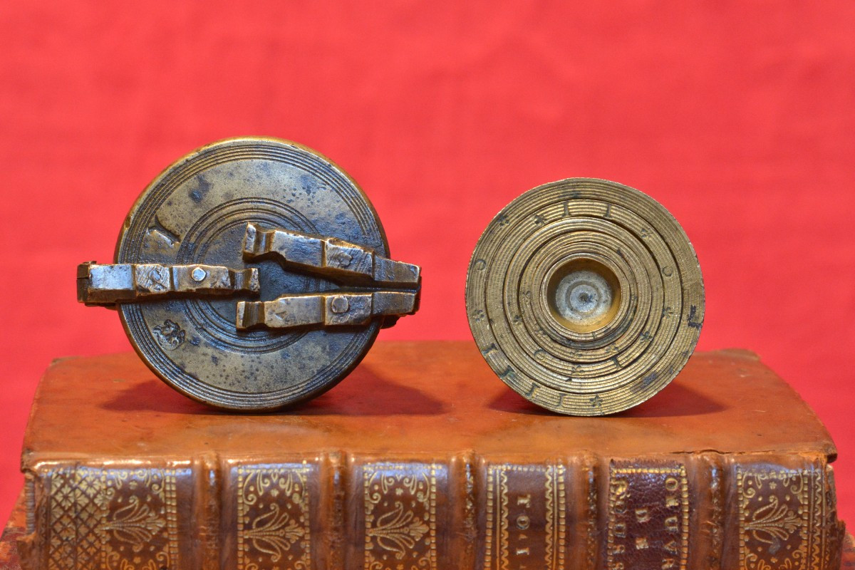 Pile de Poids Godets en Bronze - Nuremberg - XVIIIe 18e siècle - Johann Konrad Shön (1750-1781)