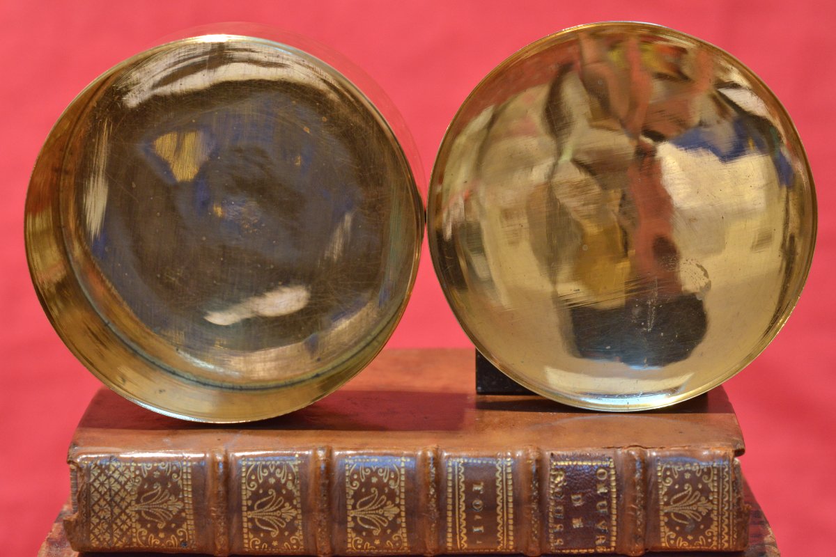 Large Pyx - Custode - Brass - 20th Century - Liturgy Religion Communion Wafers 20-photo-2
