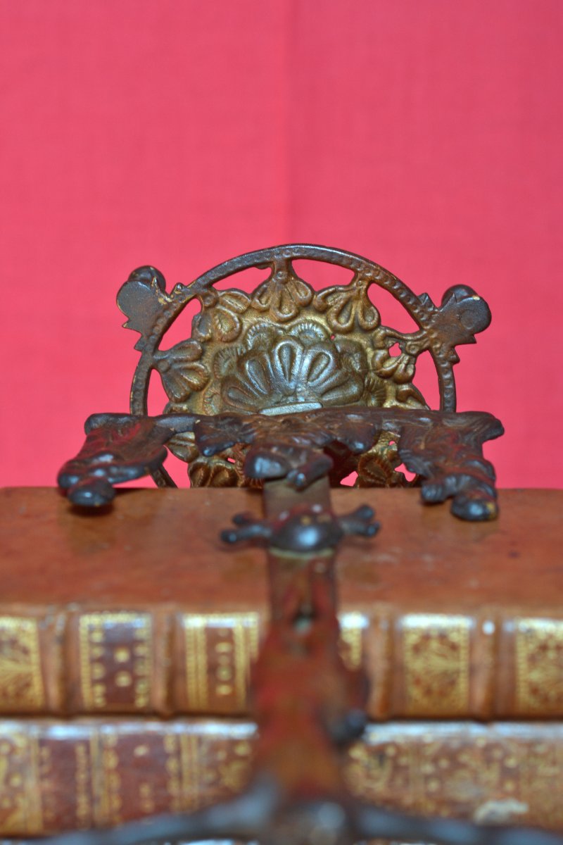 Calvary Crucifix - Brass - 17th Century - Christ Cross Religion Haute Epoque Sculpture 17-photo-5