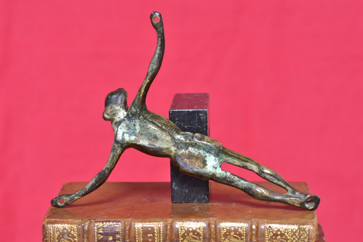 Christ En Bronze - Corpus Christi - Crucifix - XVe Siècle 15e  - Haute époque sculpture 15-photo-3