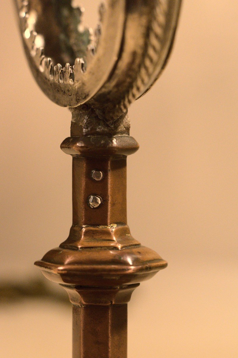 Reliquary - Monstrance - 16th Century - Haute époque-photo-3