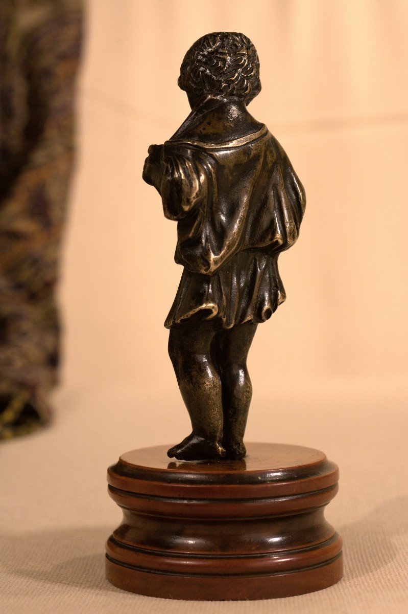 Statuette Bronze - d'Après Severo Da Ravenna, Renaissance, Padoue - XVIIe Siècle - Haute époque-photo-4