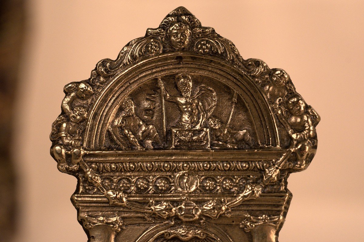 Galeazzo Mondella - Moderno - Bronze Plaquette - 15th Century - Haute Epoque - Renaissance-photo-4