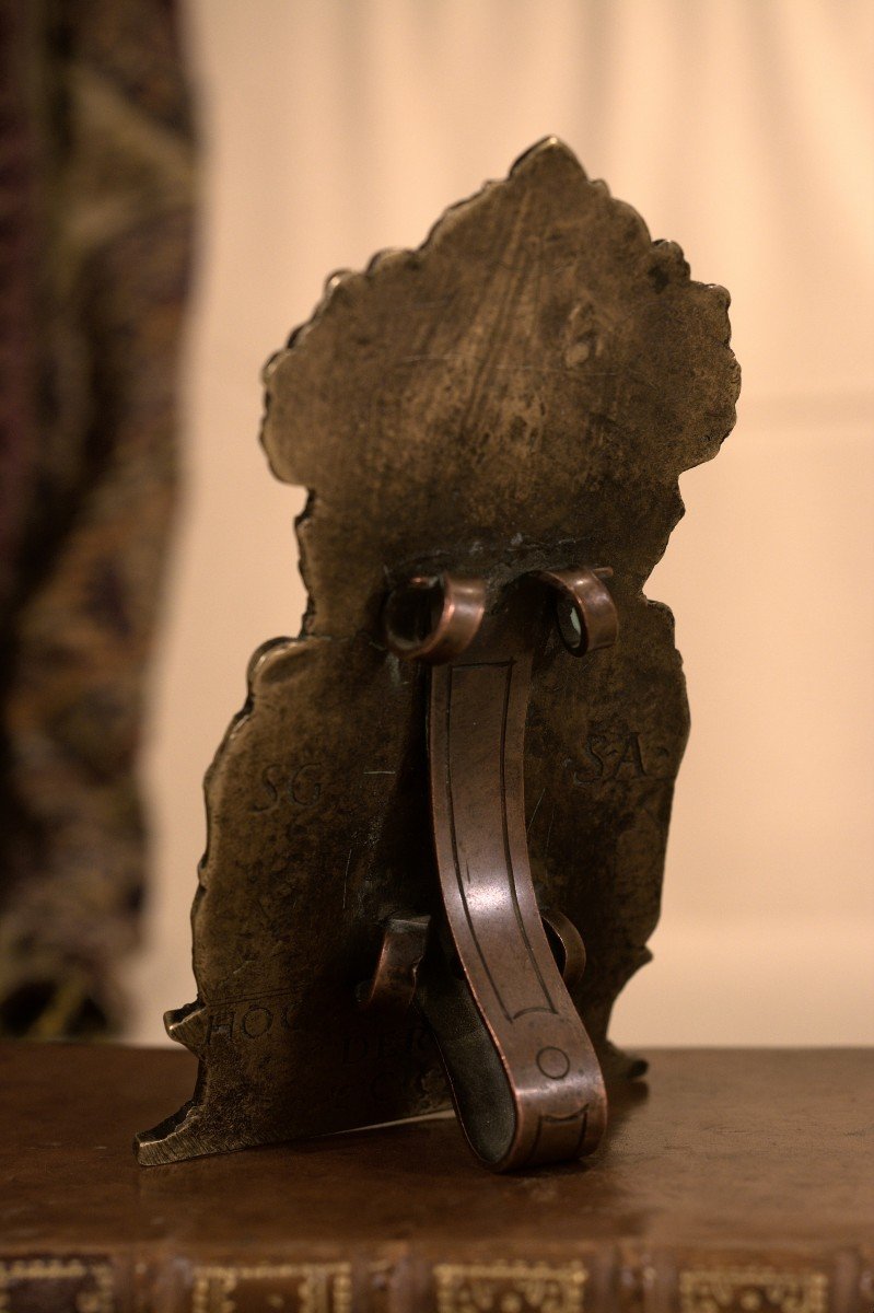 Galeazzo Mondella - Moderno - Bronze Plaquette - 15th Century - Haute Epoque - Renaissance-photo-3