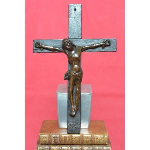 Bronze Christ - Corpus Christi - Crucifix - 16th Century - Haute Epoque Religion 16