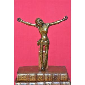 Christ En Bronze - Corpus Christi - XVIe 16e Siècle Haute Epoque crucifix sculpture religion 16
