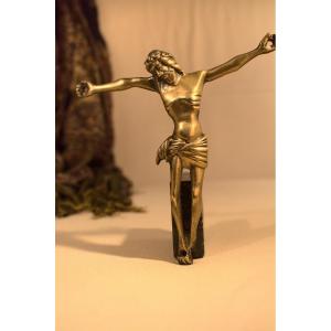 Christ Crucifix - Corpus Christi - Bronze - XVIe Siècle
