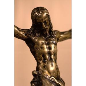 Bronze Christ - Corpus Christi - Crucifix - 17th Century - Haute Epoque