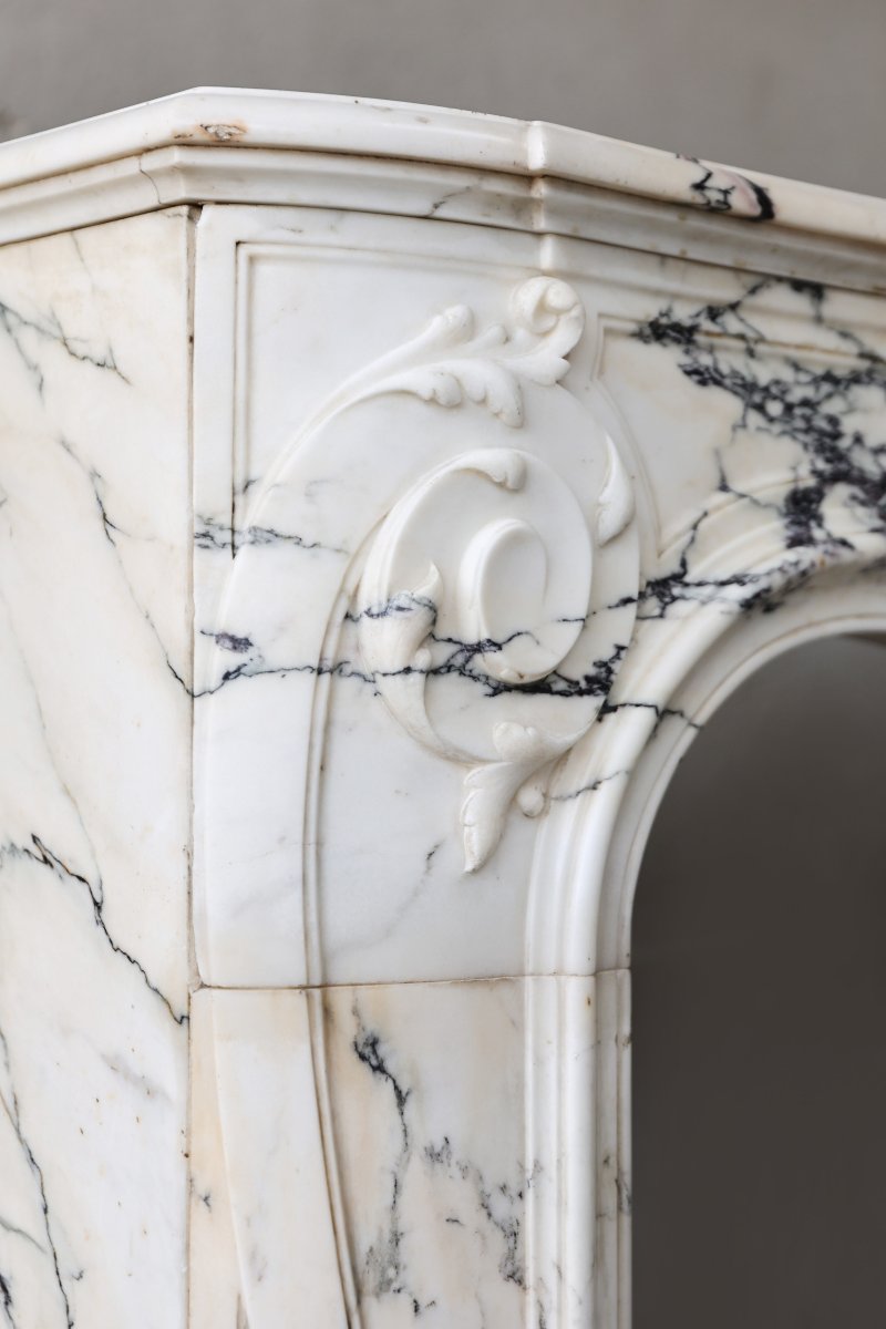 Antique Marble Fireplace-photo-4