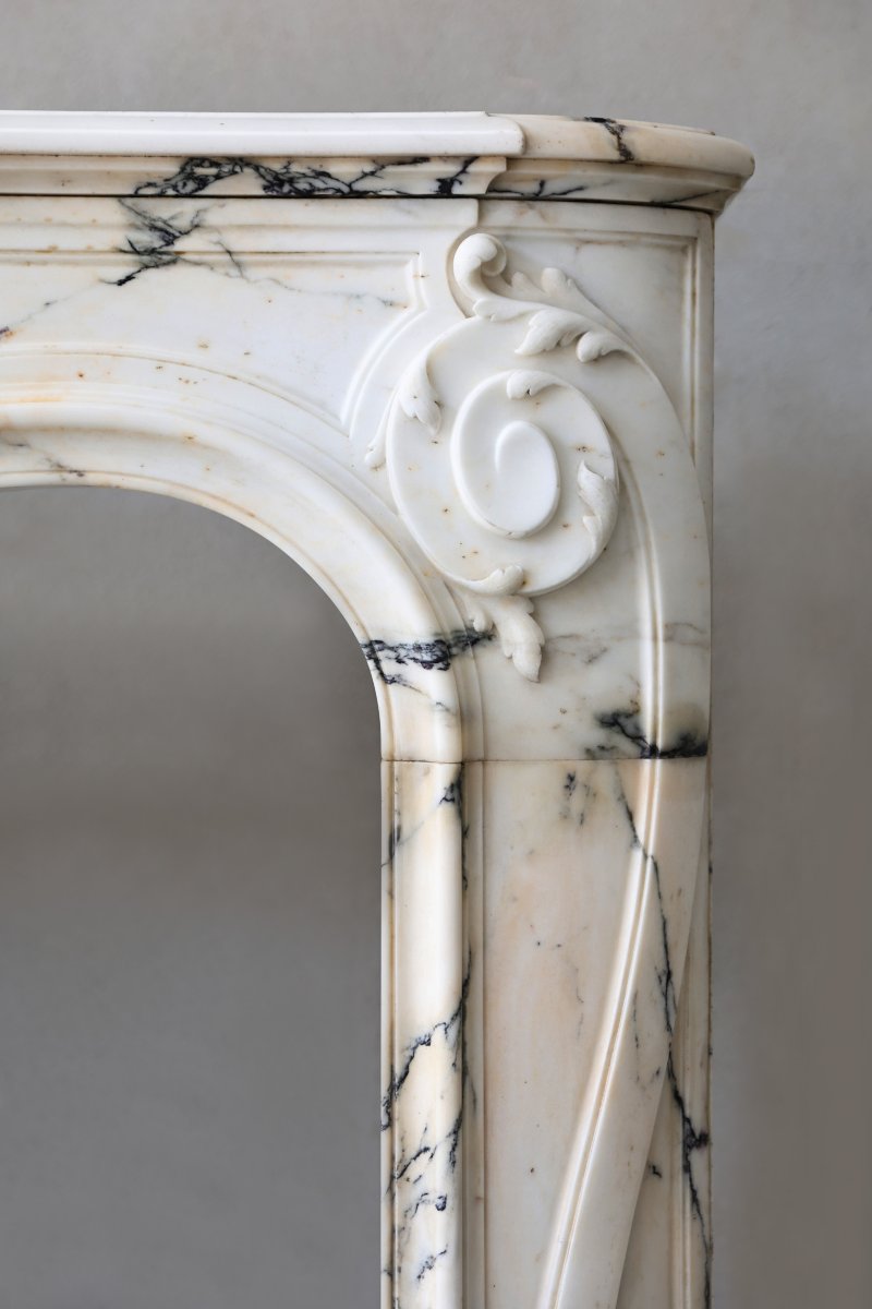 Antique Marble Fireplace-photo-2