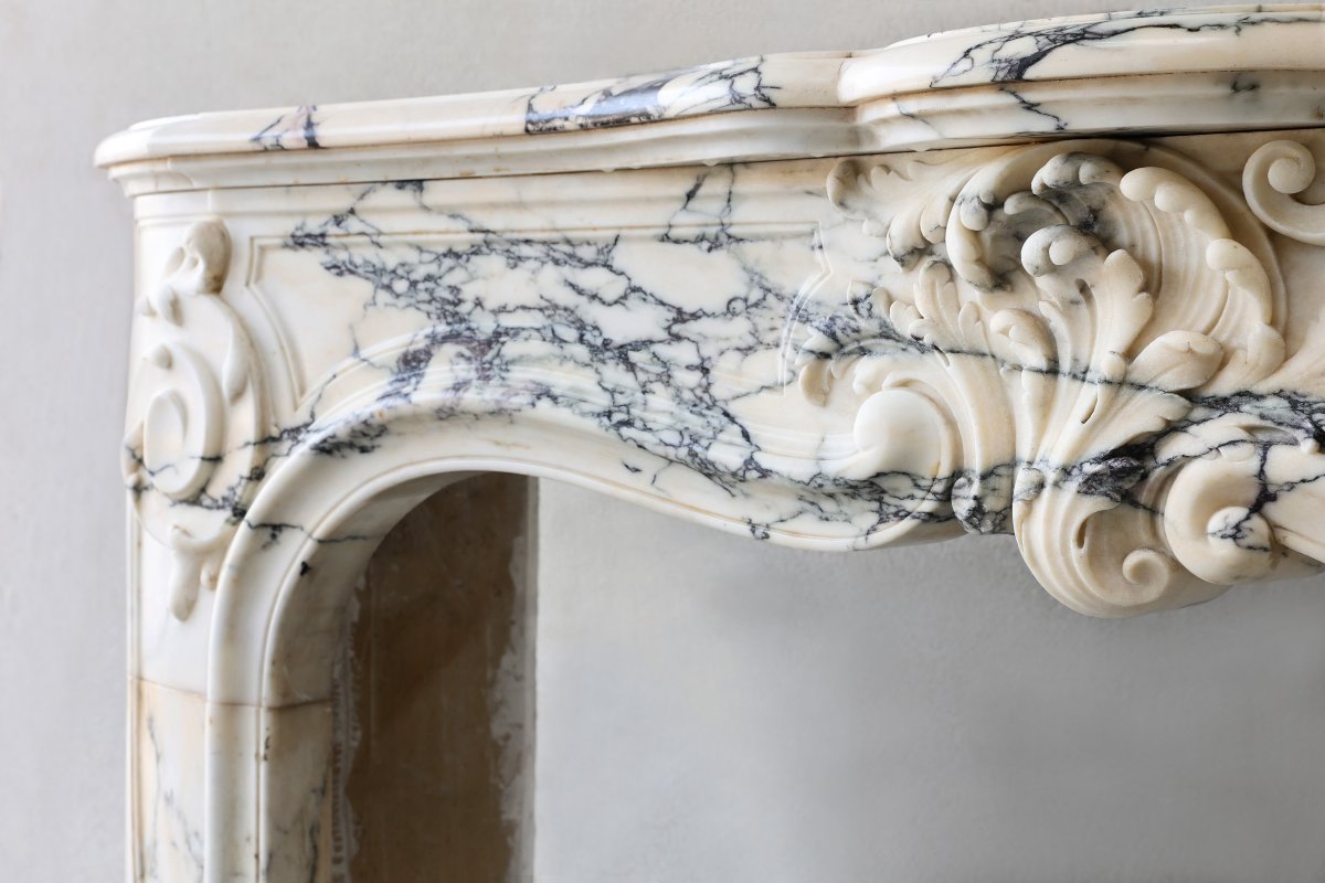 Antique Marble Fireplace-photo-5
