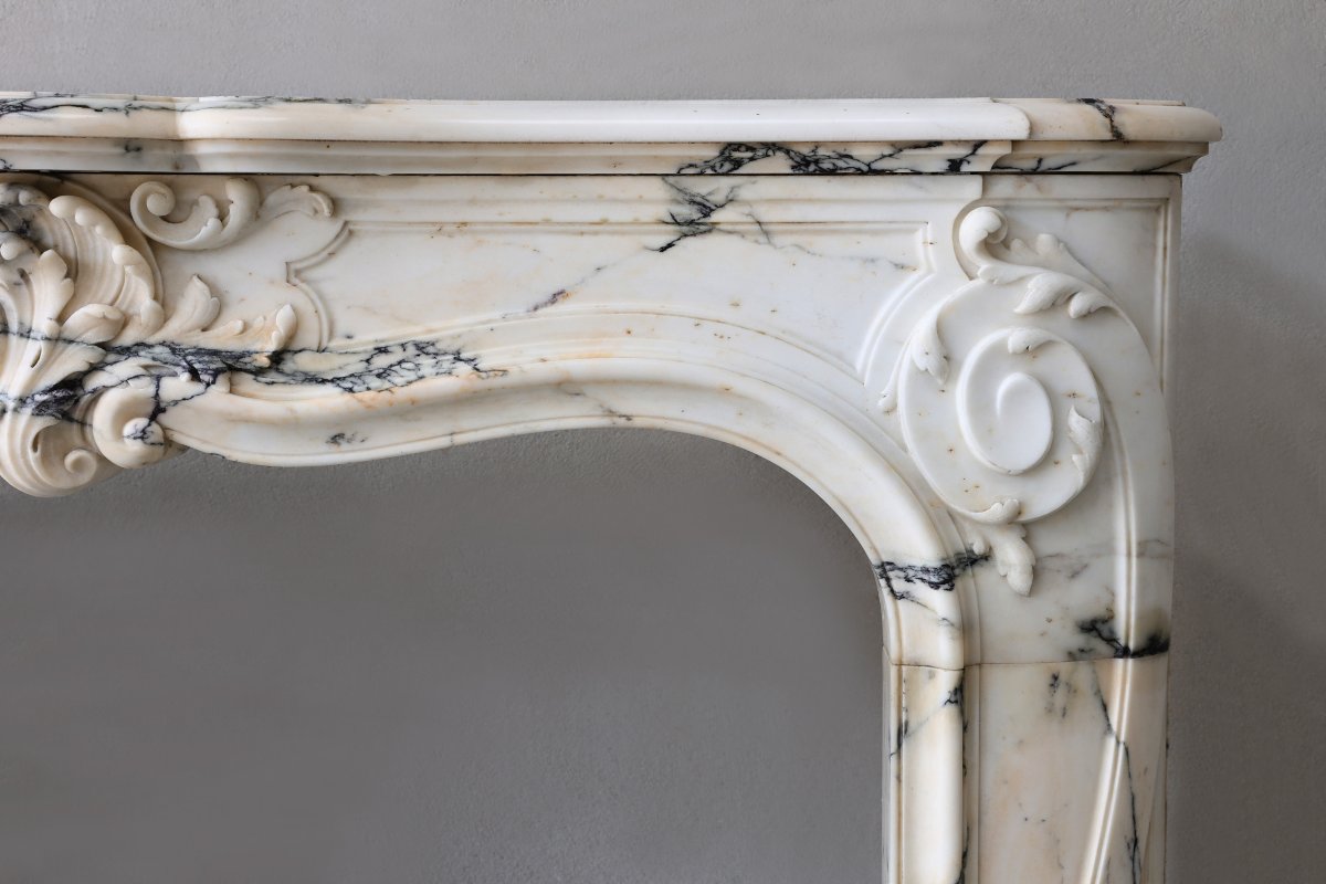 Antique Marble Fireplace-photo-7