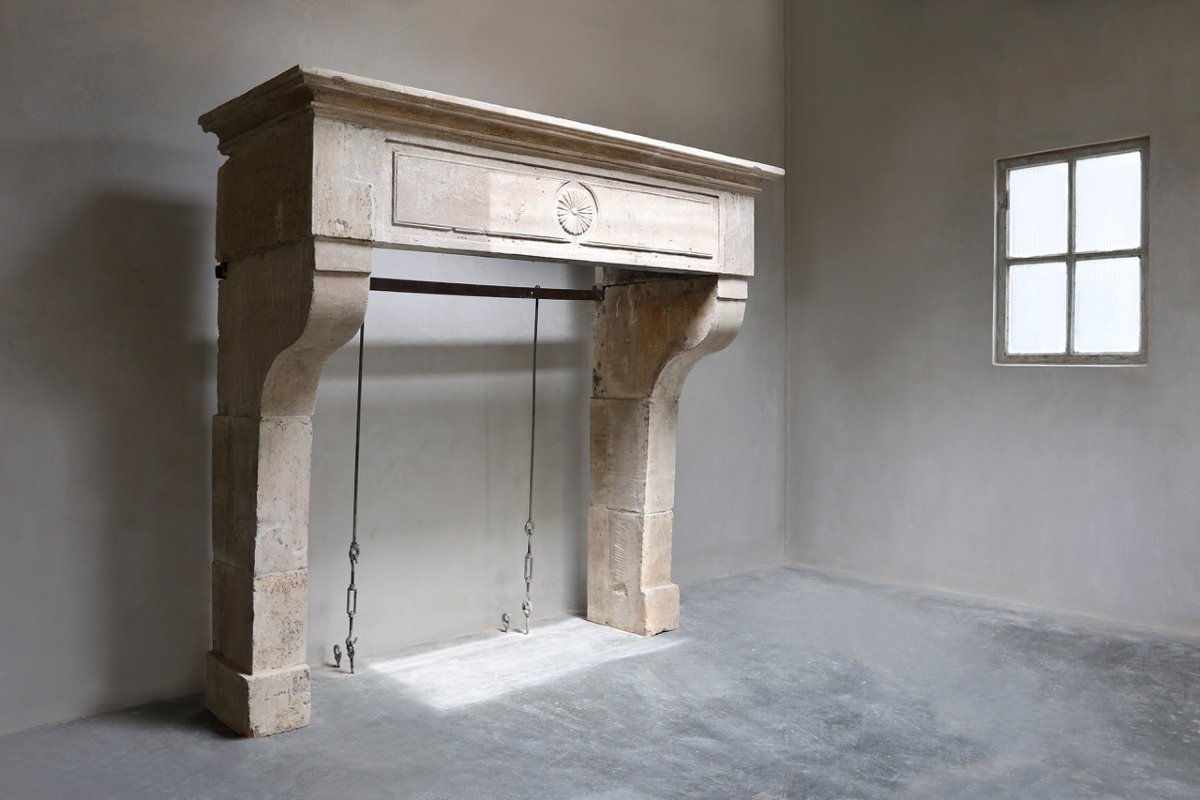 Cheminée De Château Antique-photo-2