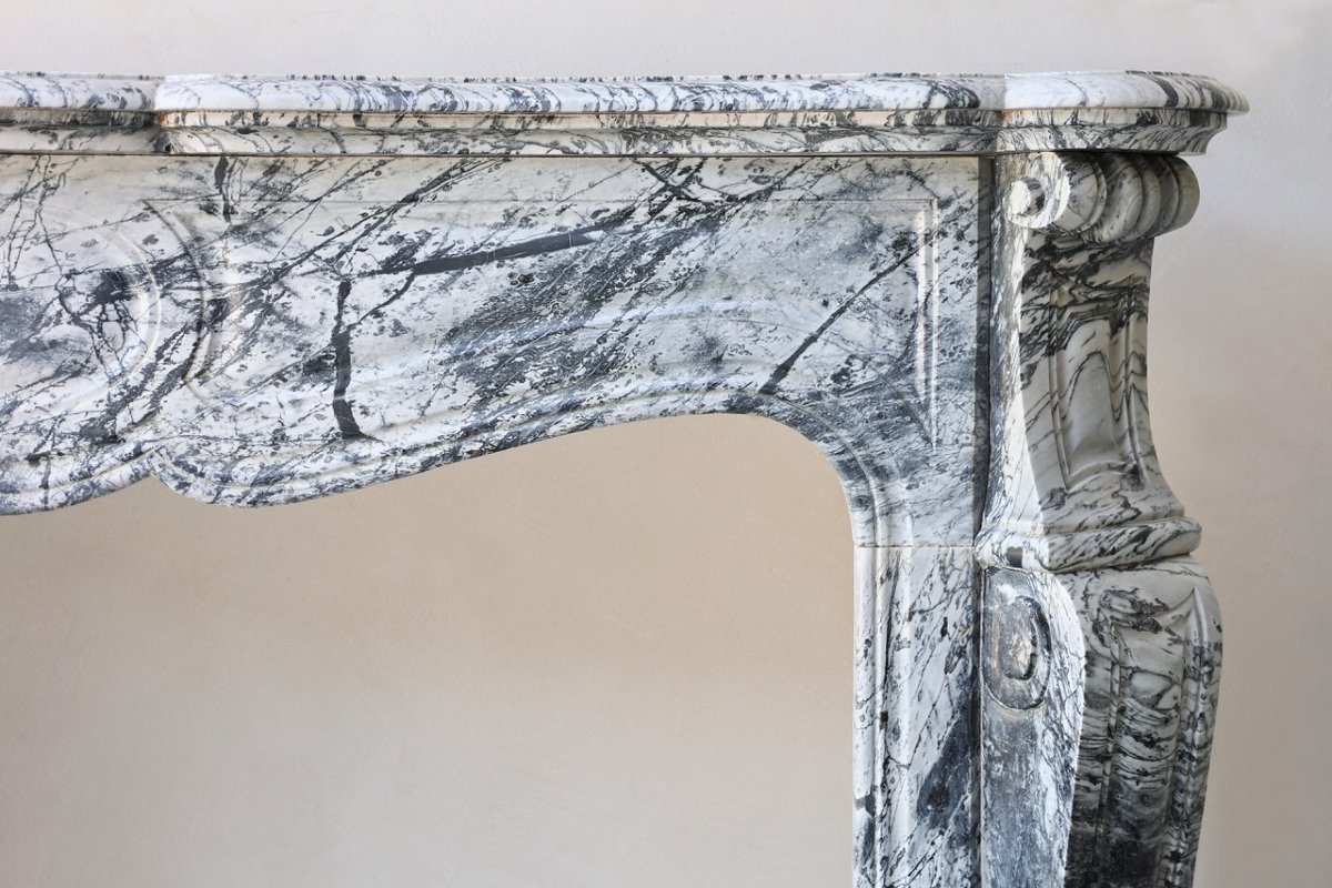 Antique Marble Fireplace-photo-3