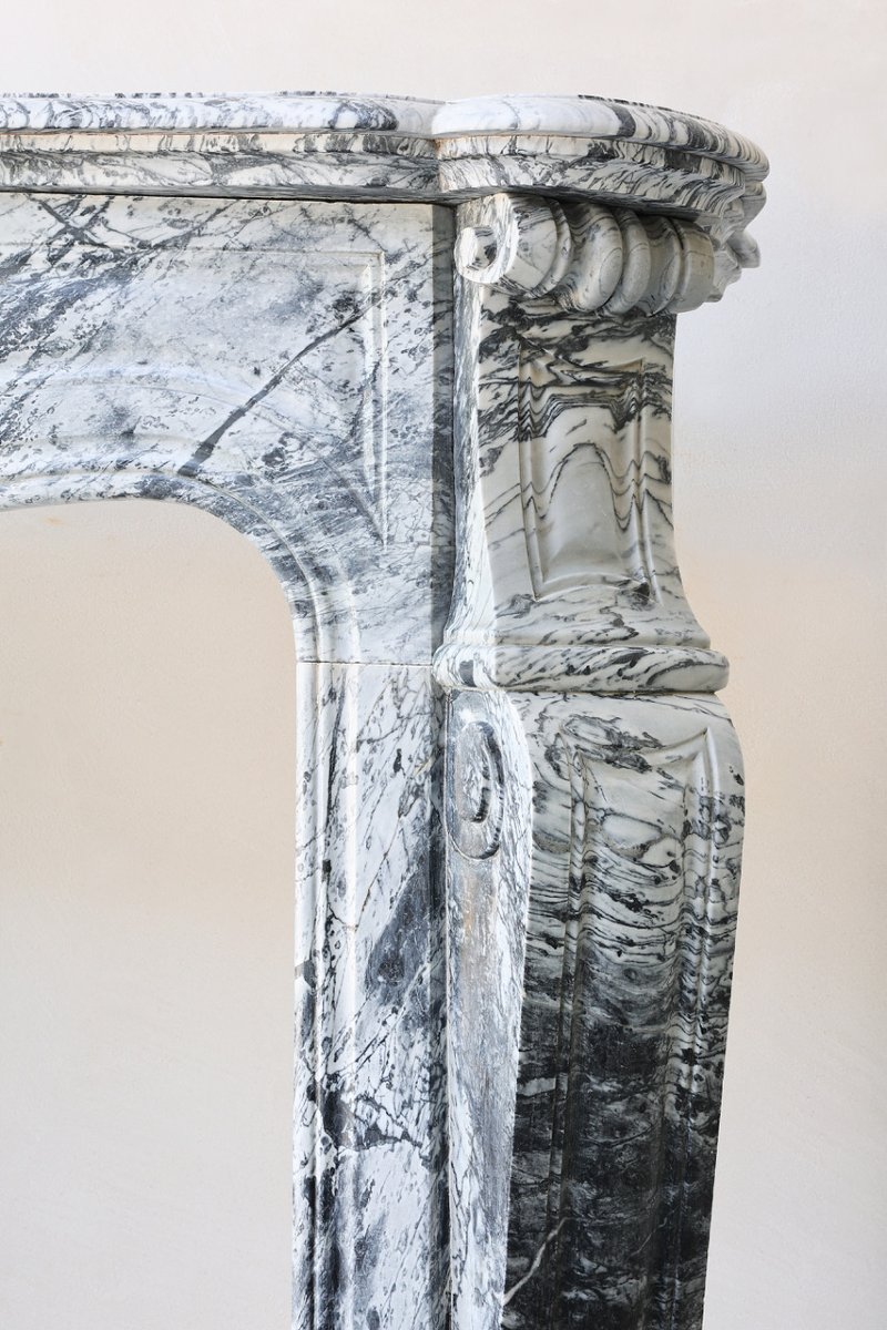 Antique Marble Fireplace-photo-3