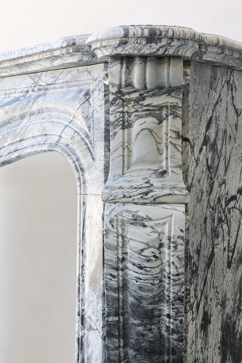 Antique Marble Fireplace-photo-4