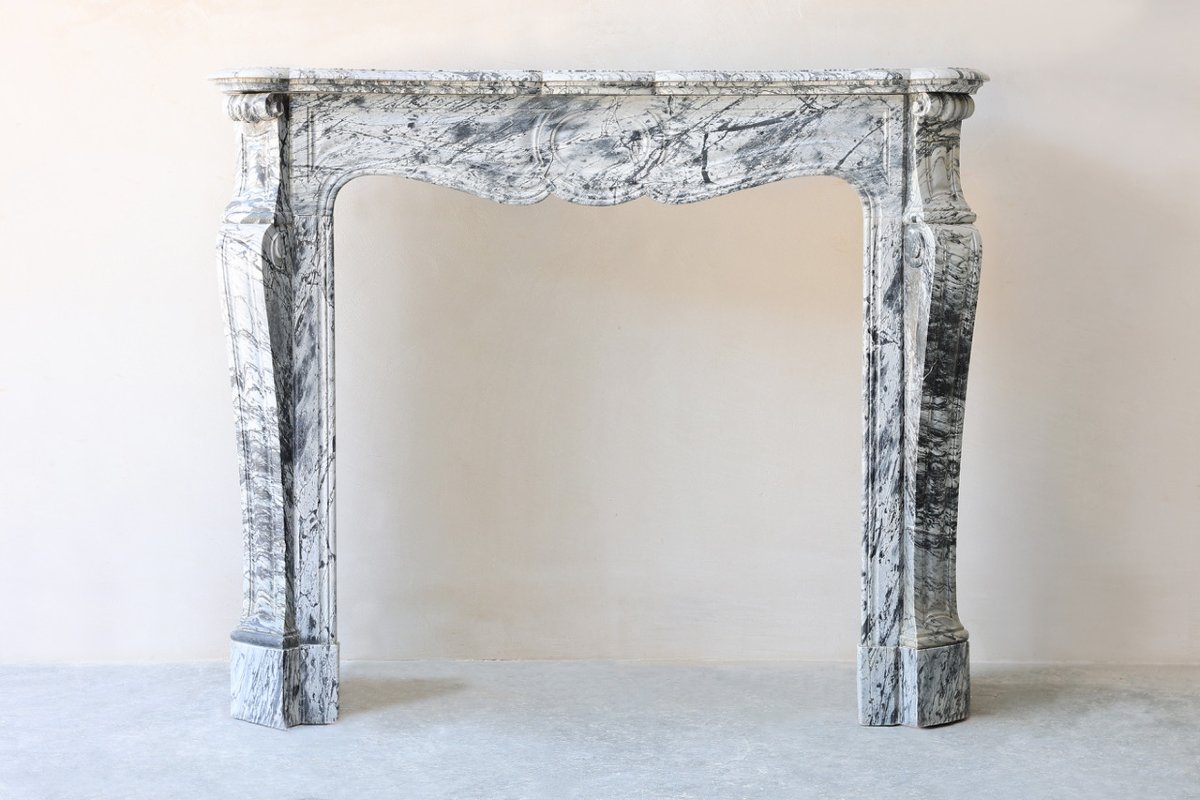 Antique Marble Fireplace