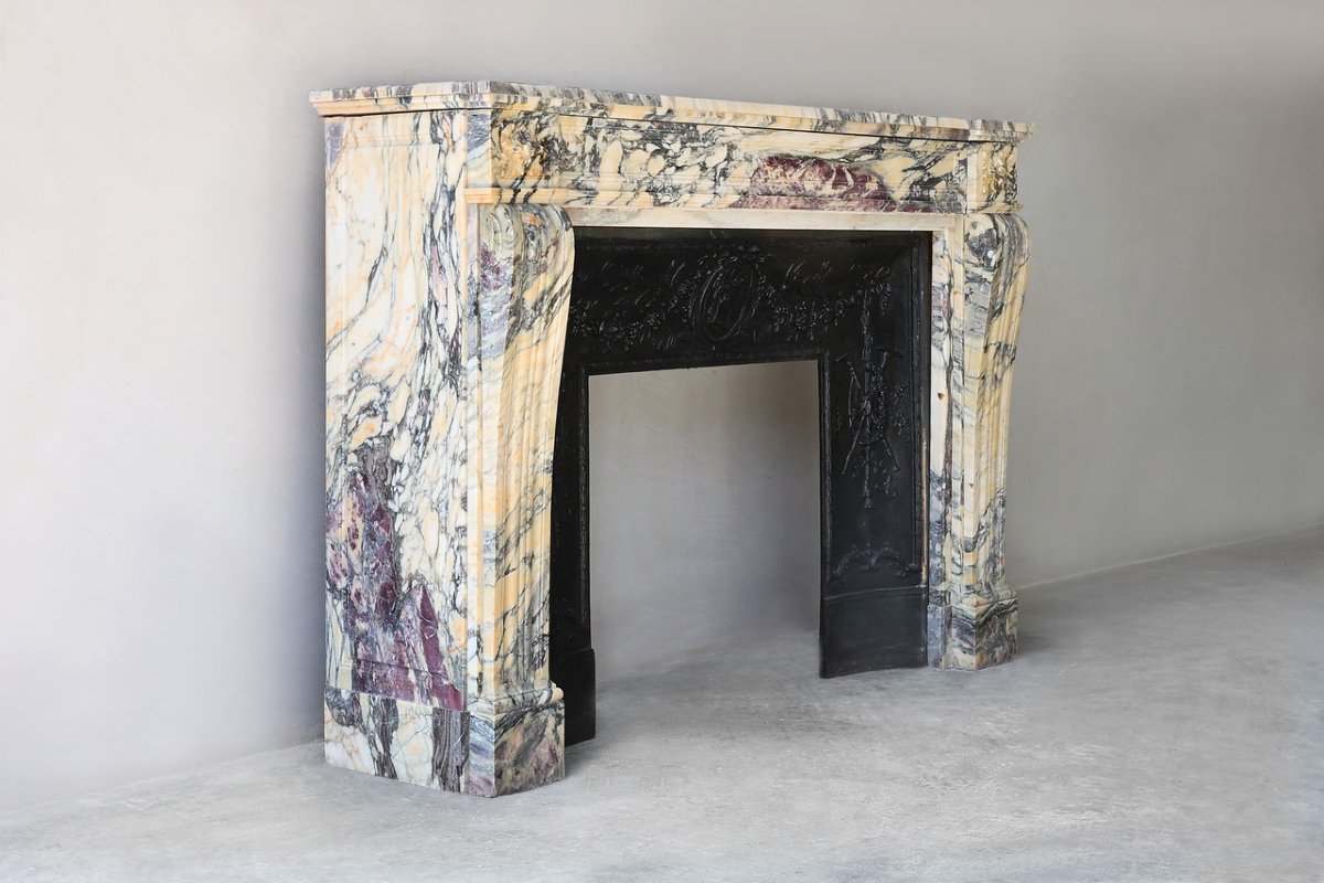 Antique Marble Fireplace-photo-2