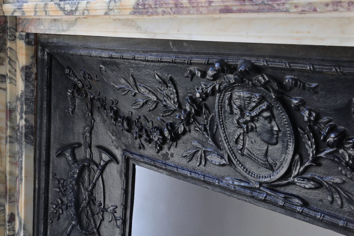 Antique Marble Fireplace-photo-3
