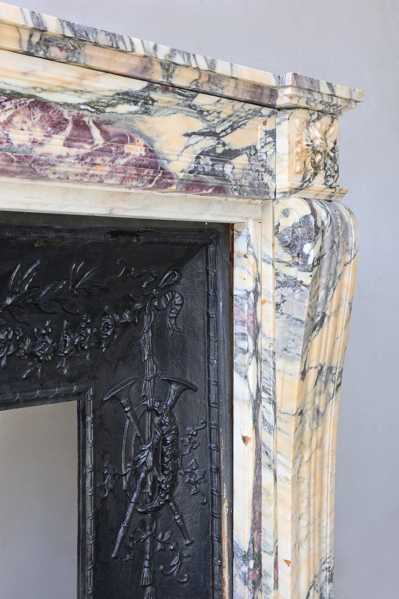 Antique Marble Fireplace-photo-7