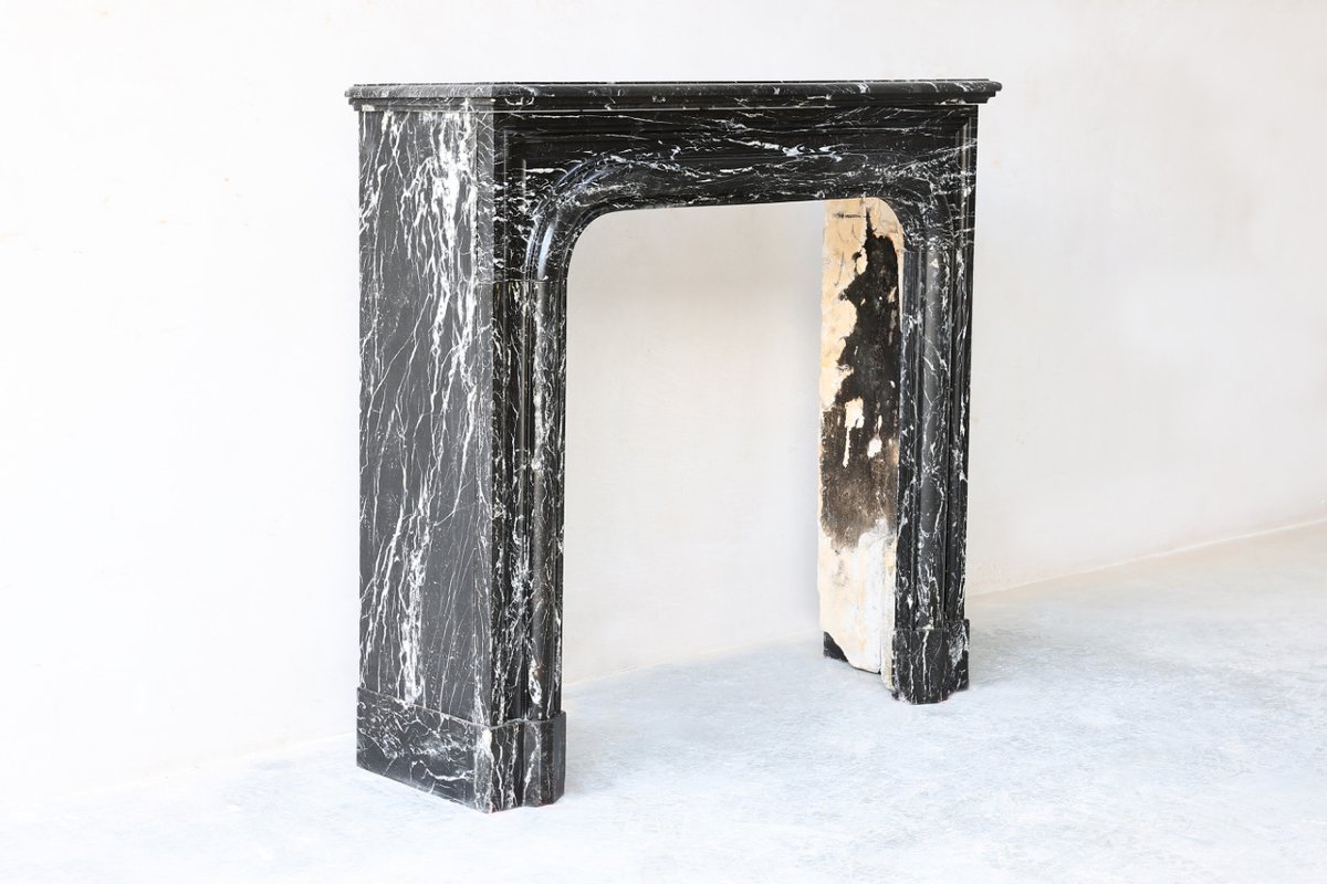 Antique Marble Fireplace-photo-2