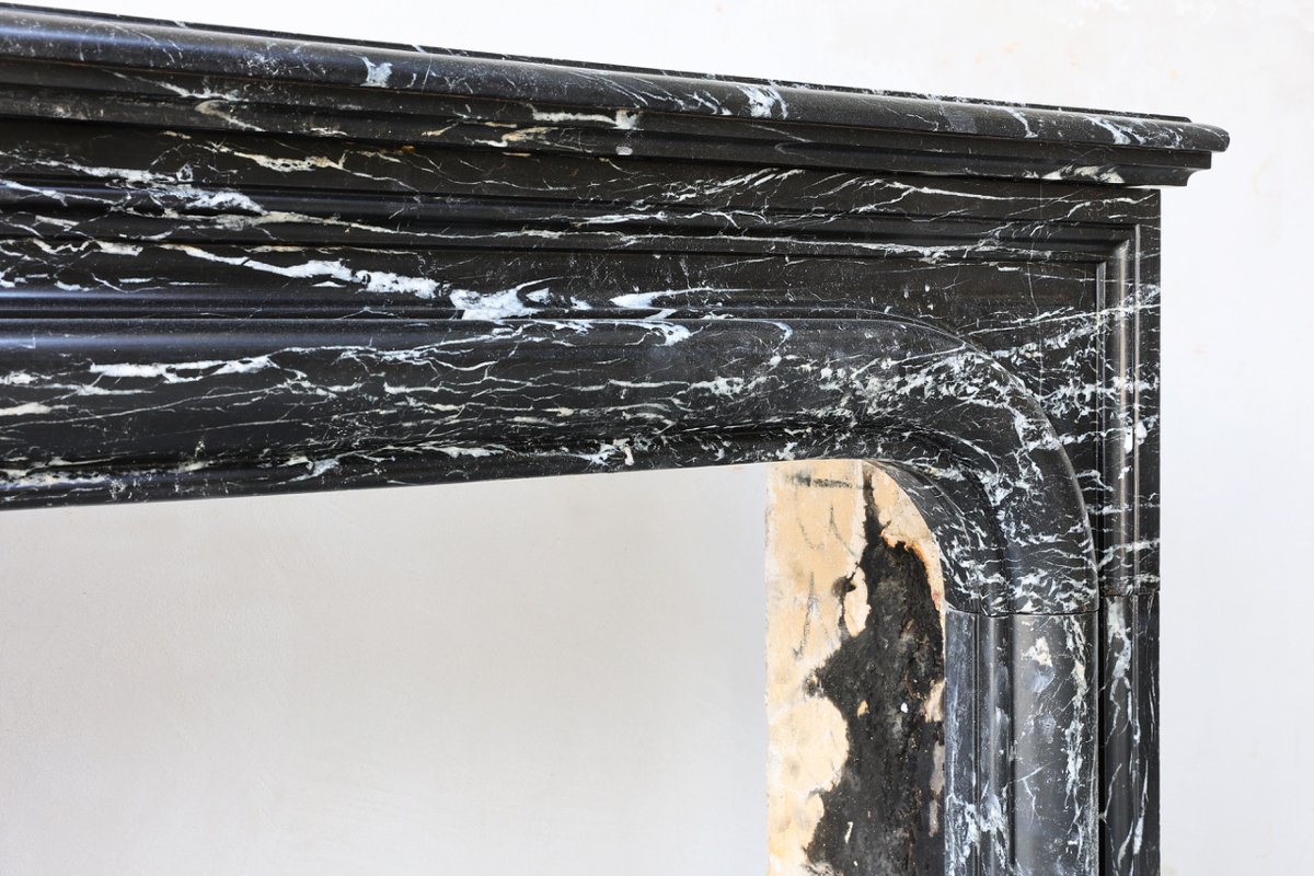 Antique Marble Fireplace-photo-4