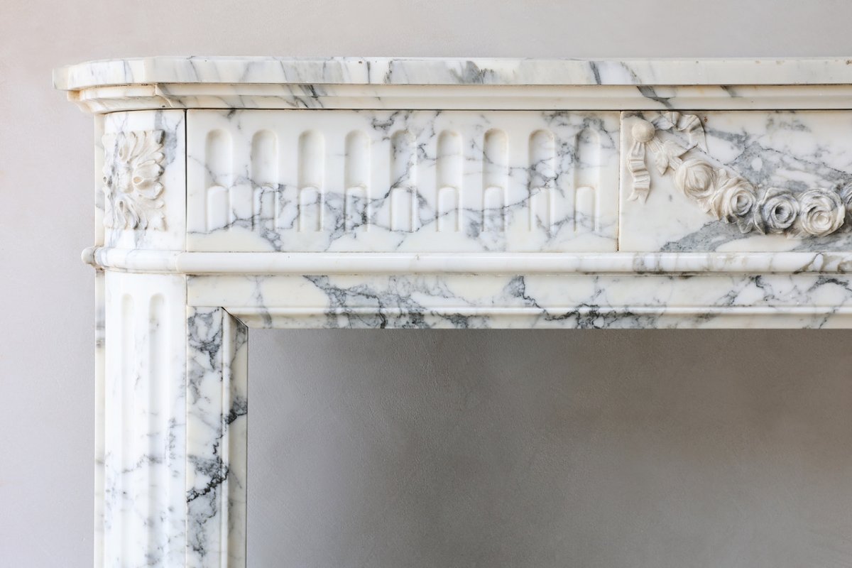 Antique Marble Fireplace-photo-1